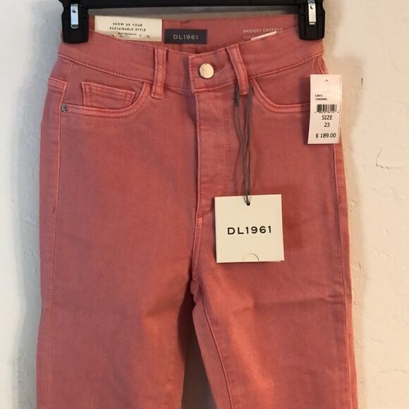 DL1961 Bridget women's jeans Size 23 high rise Instasculpt bootcut Crop NWT‎ - Picture 4 of 8